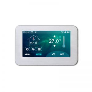 Optima Wifi thermostaat met kleurenscherm W FC inbouw klokthermostaat met kleuren touchscreen Tuya compatible