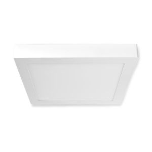 Wi-Fi Smart Plafondlamp | Vierkant | 30 x 30 cm | Warm tot Koel Wit | Full Colour (RGB) | 1200 lm | 18 W | Slank Design | Aluminium
