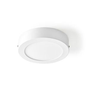 Wi-Fi Smart Plafondlamp | Rond | Diameter 17 cm | Warm tot Koel Wit | 800 lm | 12 W | Slank Design | Aluminium